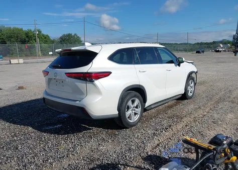 2021 Toyota Highlander L from USA, damaged, VIN 5TDCZRAH4MS074696